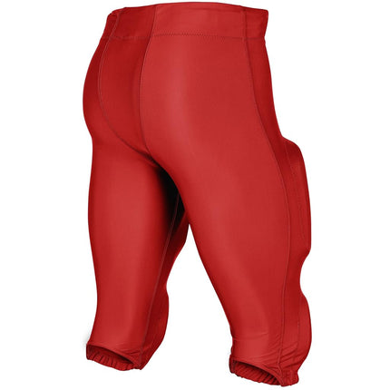Pantalon de football CHAMPRO pour homme, modèle Blocker traditionnel, taille adulte, couleur écarlate
