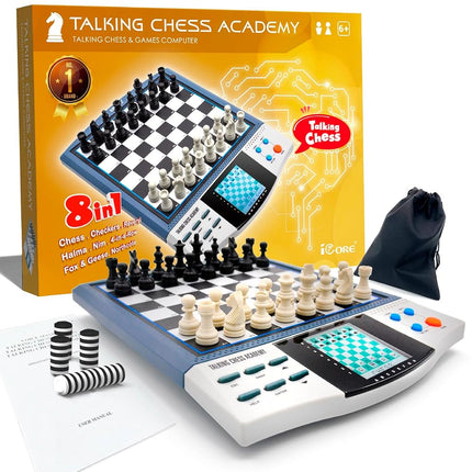 iCore Magnet Chess Sets Board Game, Electronics Tr