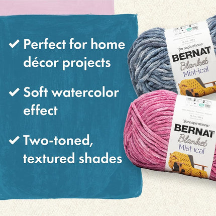 Bernat Blanket Mist-ical Phlox 2 Pack of 300g Yarn