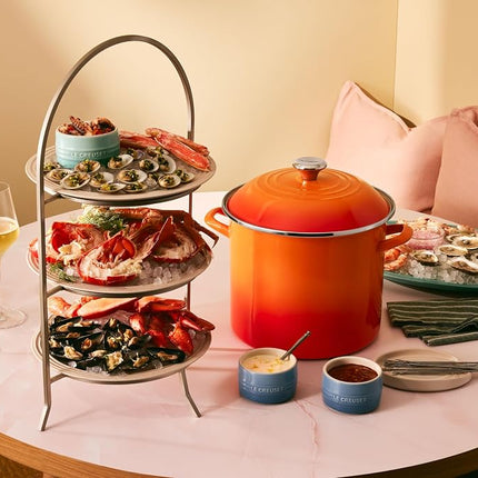 Le Creuset Enamel on Steel Traditional Stockpot, 12 qt., Artichaut with Stainless Steel Knob