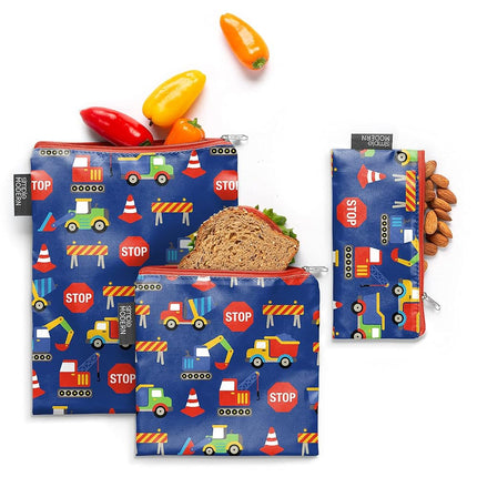 Simple Modern Reusable Snack & Sandwich Bags | 3 P