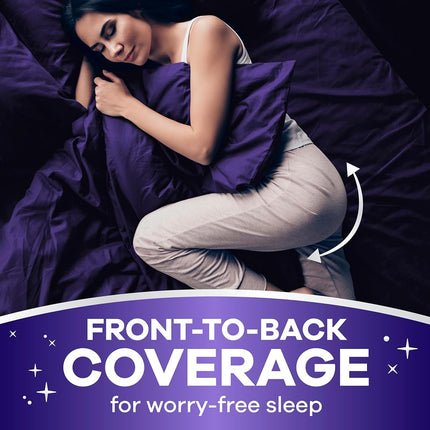 Always Discreet Adult Incontinence Overnight Underwear for Women, S/M, Up to 100% Bladder Leak Protection, 48 CT