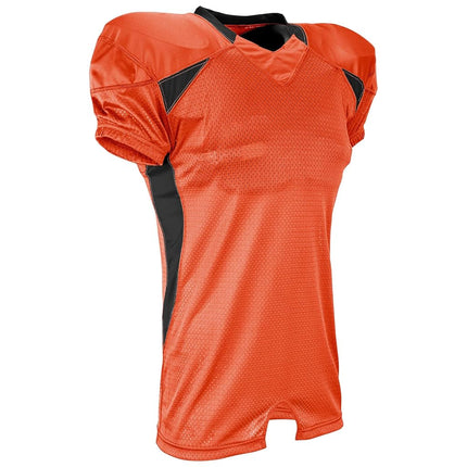 CHAMPRO Huddle Elástico Poliéster Dazzle Jersey Naranja, Negro, Grande