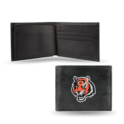 Rico Industries NFL Embroidered Leather Billfold W