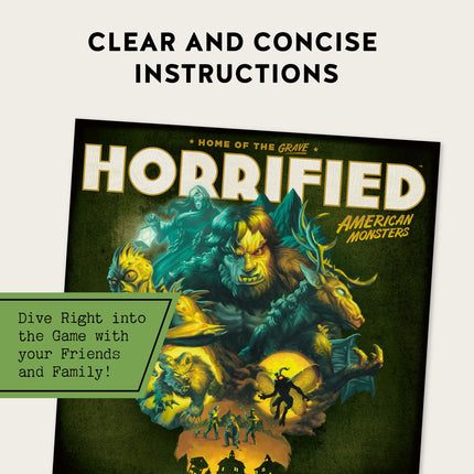 Ravensburger Horrified: American Monsters Strategy Board Game for Ages 10 & Up