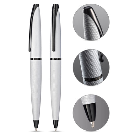 Cross ATX Brushed Chrome Ballpoint Pen incl. Premium Gift Box