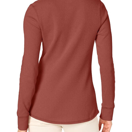 Dickies Women's Crew Ls, Red, XXS