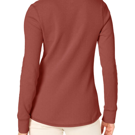 Dickies Women's Crew Ls, Red, S