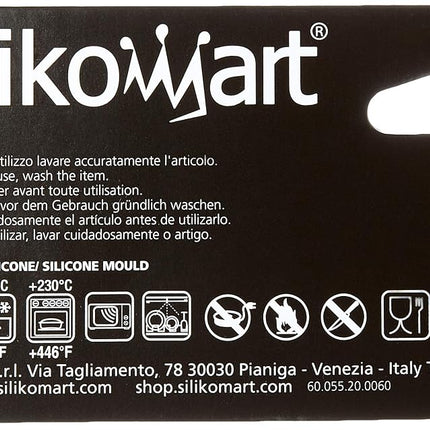 Silikomart Silicone Classic Collection Mold Shapes, Sponge Base