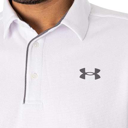 Under Armour Men Tech, Lightweight and Breathable Polo T Shirt for Men, Comfortable Short Sleeve Polo Shirt