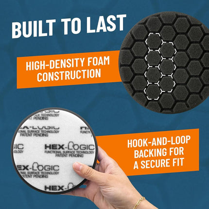Chemical Guys HEX_3KIT_5 5.5" Buffing Pad Sampler Kit (4 Items), 16 fl. oz, 4 Pack
