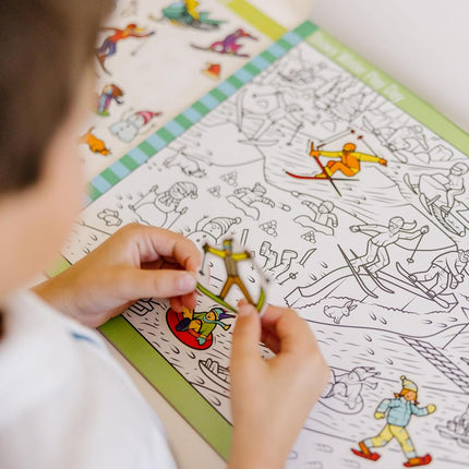 Melissa & Doug Seek & Find Sticker Pad � Adventure