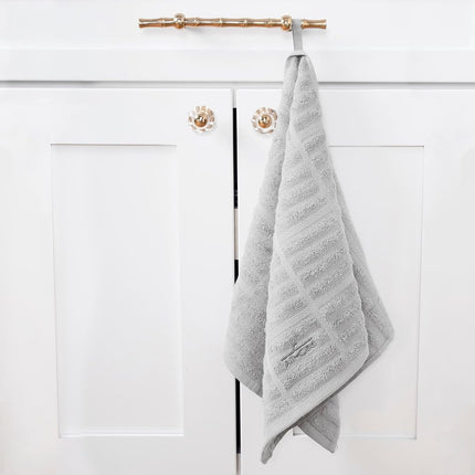 All-Clad 100% Percent Cotton Solid Kitchen Towel, Kitchen & Dining, Cleaning Glassware, Dishes, and Pans, 1-Pack, Titanium