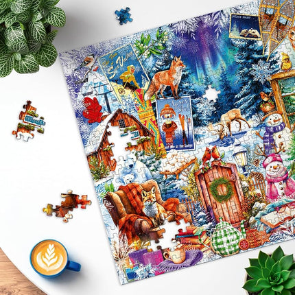 Ravensburger Adult Puzzles Winter Frost 500p - Ages 10+