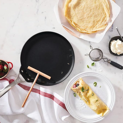 Le Creuset Toughened Antiadherente PRO Crepera con Rastrillo, 28 cm