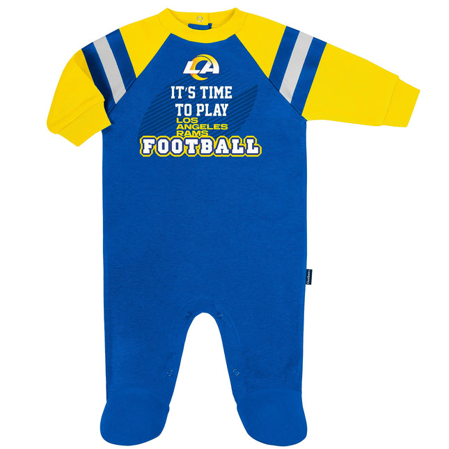 Gerber Unisex Baby NFL Footed Sleep and Play, Team