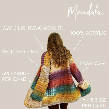 Lion Brand Mandala Yarn-Liger