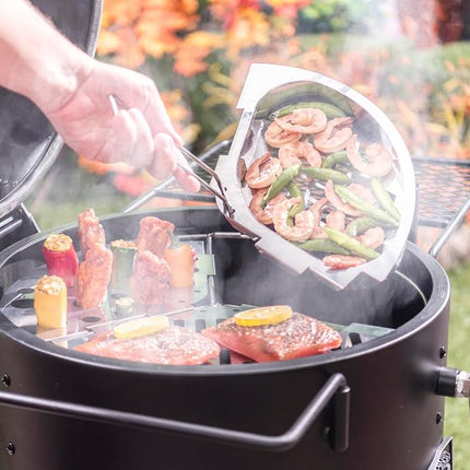 Oklahoma Joe's 4419599P04 Drum Smoker Triple Grate, Silver