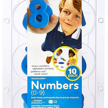 Center Enterprises Inc. Ready2Learn™ Giant Stampers, Numbers 0-9, 10/Set