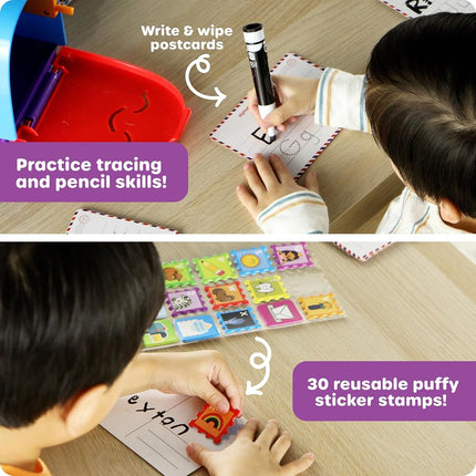 Learning Resources Alphabet Learning Mailbox, Alphabet Toys, Puzzle Game, Postbox Game, Educational Toys for 4+ Year Olds