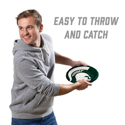 YouTheFan NCAA Michigan State Spartans Flimzee Bean-Bag Flying Disc
