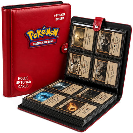Ultra Pro | Pokemon Premium 4-Pocket Snap Binder -