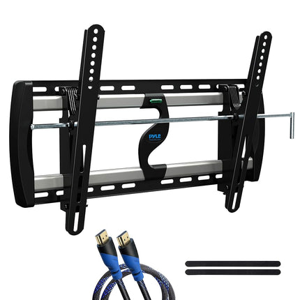 Support mural inclinable pour téléviseur - Support mural universel robuste pour téléviseur à écran plat - Fixe les téléviseurs à écran plat LED/LOLED et Plasma de 26 à 52" - Inclinaison moyenne, fixation VESA, capacité de poids de 110 lb