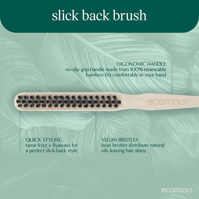 EcoTools Slick Back Hairbrush, 1 Count