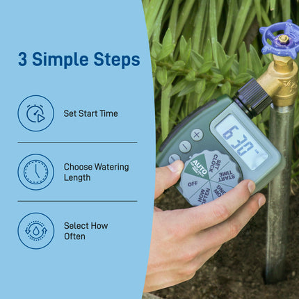 Orbit 62067 1-Outlet Programmable Digital Hose Watering Timer, 2-Pack