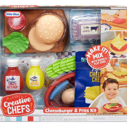 Little Tikes Creative Chefs Cheeseburger and Fries