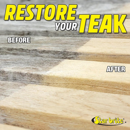STAR BRITE One Step Teak Cleaner & Brightener - 32 OZ (094932), White