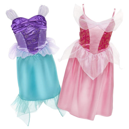Disney Princess Ariel & Aurora Dress up Trunk Pretend Play Toys