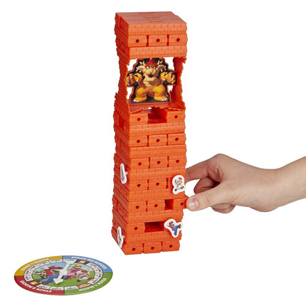 Hasbro Games Jenga: Super Mario Edition Game, Block Stacking Tower Game for Super Mario Fans, Ages 8 and Up