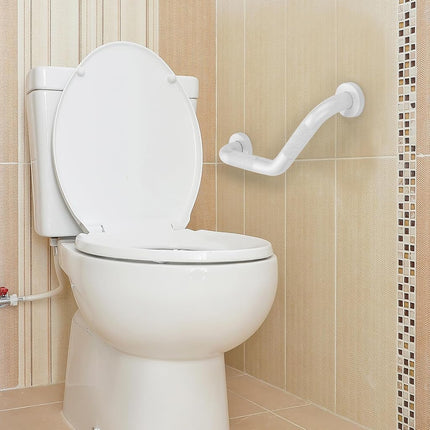 Grab Bars for Shower, 1 Pack, 16 Inch Angled Anti-Slip, White