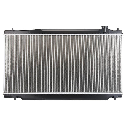 DNA MOTORING Radiador de aluminio de 1 fila estilo OE compatible con modelos eléctricos Honda Fit EV 13-14, OEM-RA-13416