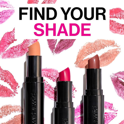 wet n wild Mega Last Matte Lip Color, Semi Matte Hyaluronic Acid Infused, Long Lasting Full Coverage for a Nourishing Pout, Cruelty-Free & Vegan - Cherry Picking