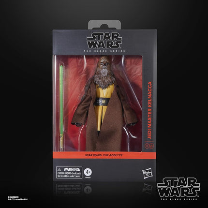 Star Wars The Black Series Jedi Master Kelnacca, The Acolyte Deluxe Collectible 15-cm Action Figure