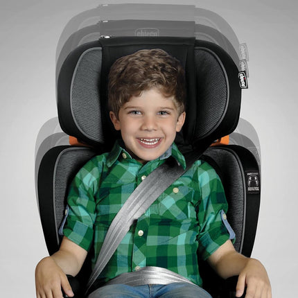 Chicco KidFit Zip Plus 2-in-1 Belt Positioning Booster Car Seat - Seascape, Blue