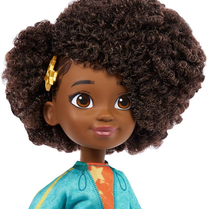 Mattel Karma’s World Doll with Microphone Accessory, Karma Grant 8.7-inch doll, HHC95