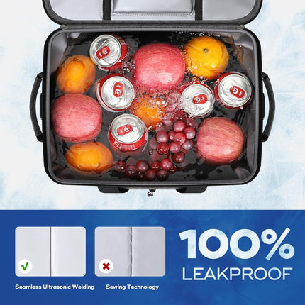 Maelstrom 30Can Collapsible Soft Cooler Bag, Leakproof Insulated Ice Chest