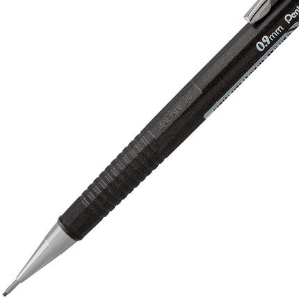 Pentel Sharp Mechanical Pencil, (0.9mm), Metallic Graphite Barrel, Box of 12 (P209MN)
