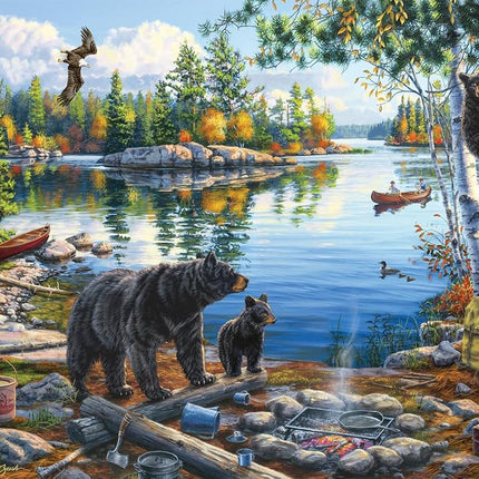 Buffalo Games - Darrell Bush - Blue Sky Relection - 1000 Piece Jigsaw Puzzle for Adults Challenging Puzzle Perfect for Game Nights - Finished Size 26.75 x 19.75