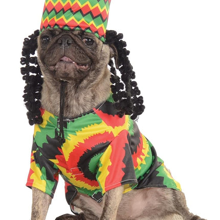 Rubie's Pet Costume, Small, Rasta Dog