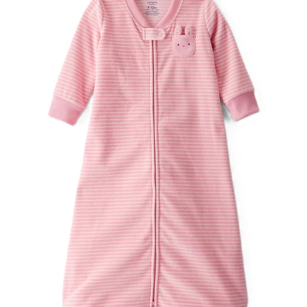 Carter's Unisex Baby Sleep Bag (Pink Bunny, 9-12 M