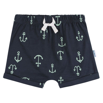 Gerber baby-boys Toddler T-shirt and Shorts Set, Anchor, 4T
