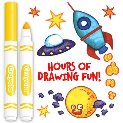 Crayola 12 Count Original Bulk Markers, Yellow