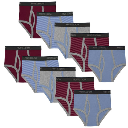 Fruit of the Loom Boys' Tag Free Cotton Briefs - m