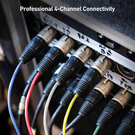 Cable Matters 4-Channel XLR Male to Female Snake Cable, 3ft