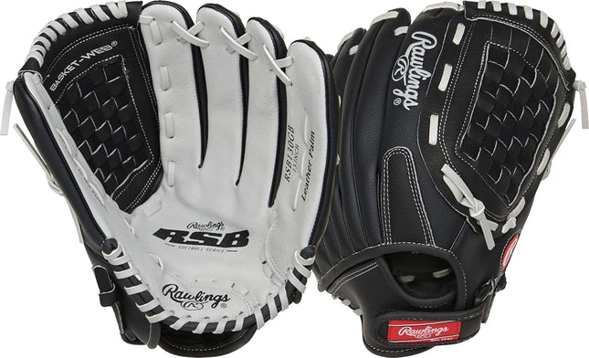 Rawlings | RSB Slowpitch Softball Glove | Left Hand Throw | 13" - Basket Web