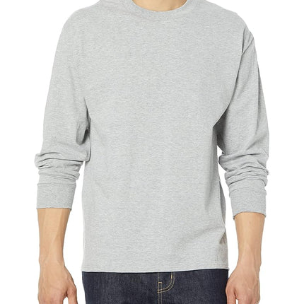 Hanes Men's Beefy Long Sleeve Shirt, 1 Or 2 Pack, 